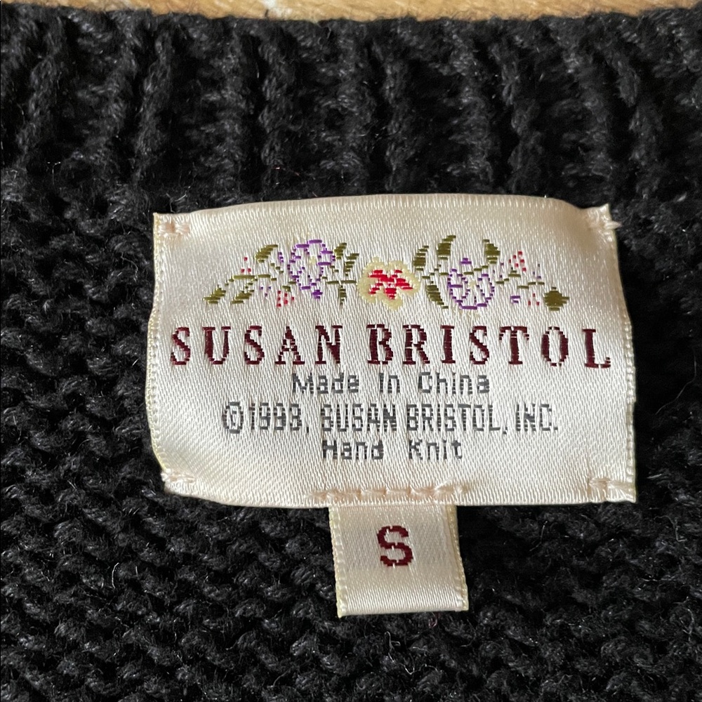 1993 Halloween Vintage Cardigan Susan Bristol - Picture 2 of 16